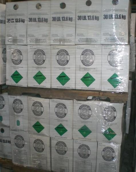 R134A 40 x 30lb Cylinders Automotive Refrigerant  FREE FREIGHT!